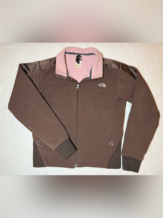 The North Face Jackets & Blazers - Vintage Y2K The North Face Women’s Small Brown Pink Full Zip Jacket TNF Gorpcore